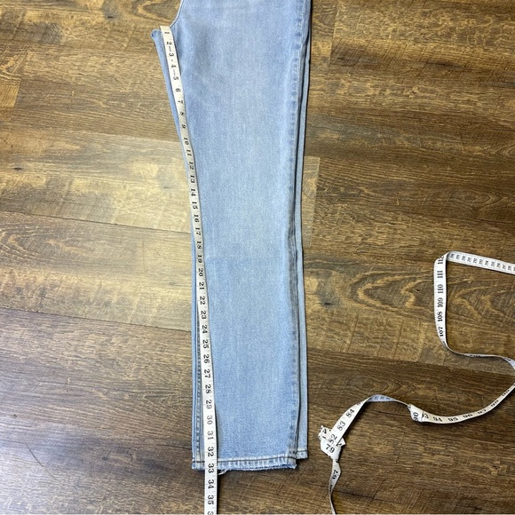 NEW Abercrombie & Fitch ‘90s Slim Straight Ultra High Rise Jeans Womens 32/14L - Picture 8 of 11